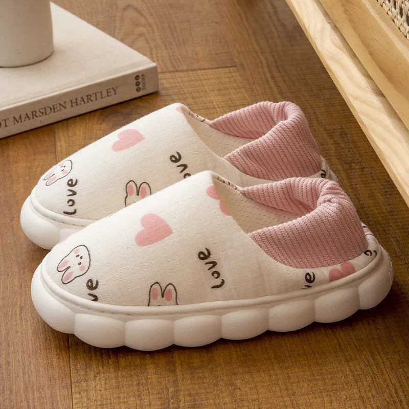 Breathable Cartoon Slippers for Women