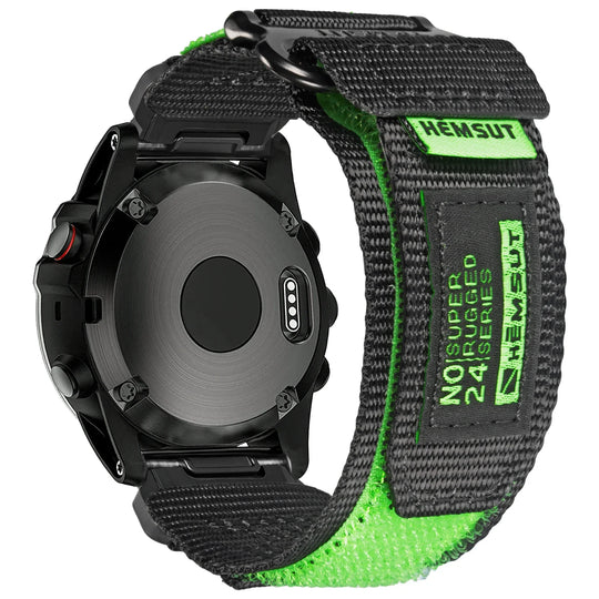 Garmin Nylon Band - Durable Military Sports Strap