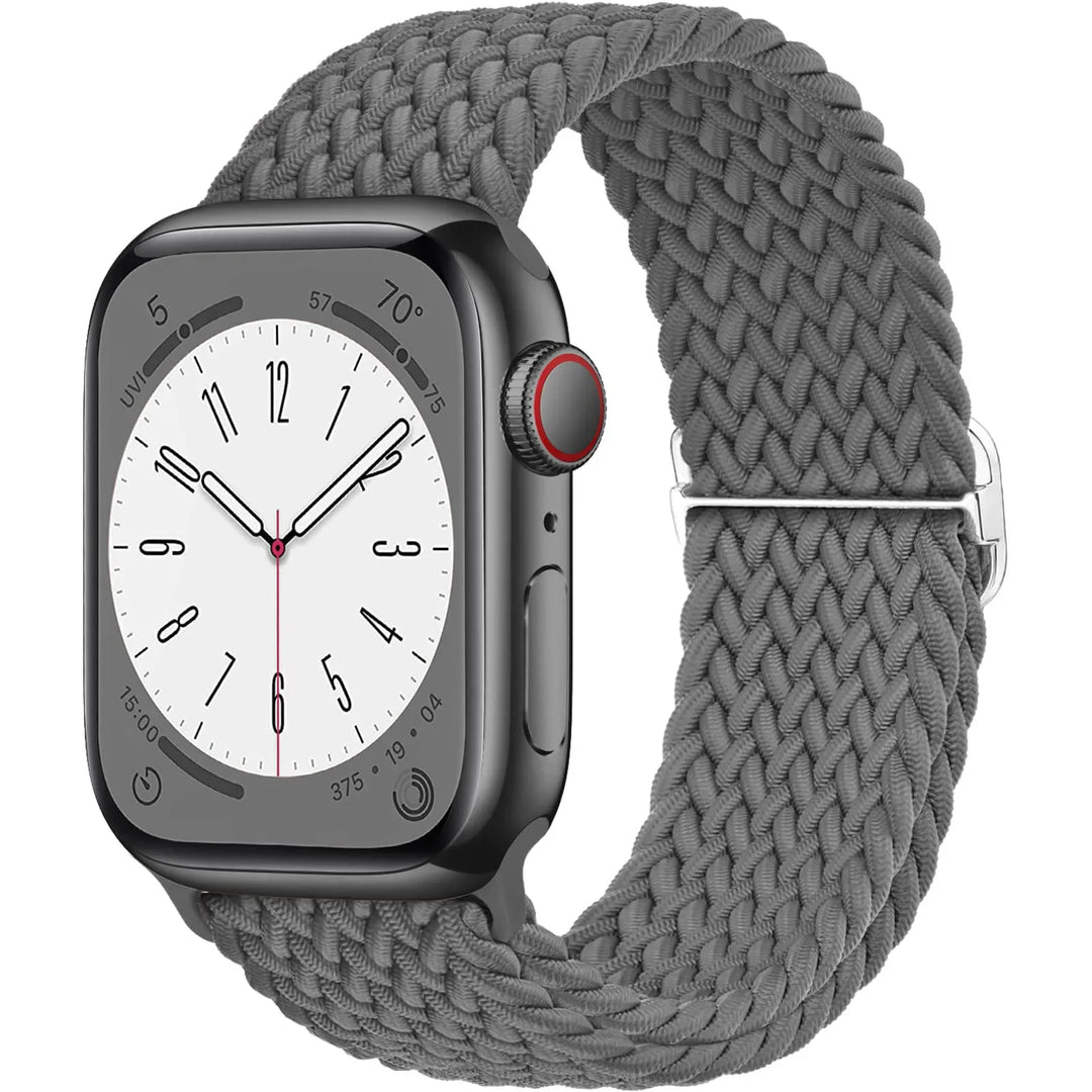 Apple Watch Braided Strap - Soft Elastic Nylon Band