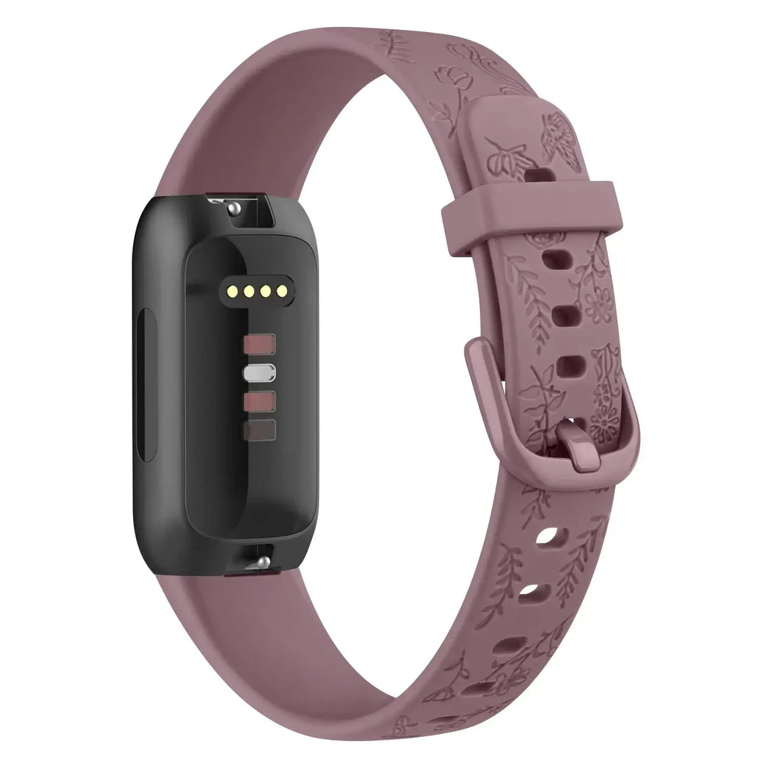 Fitbit Inspire 3 Silicone Band with Designs – Stylish Patterned Strap