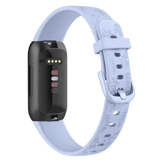 Fitbit Inspire 3 Silicone Band with Designs – Stylish Patterned Strap