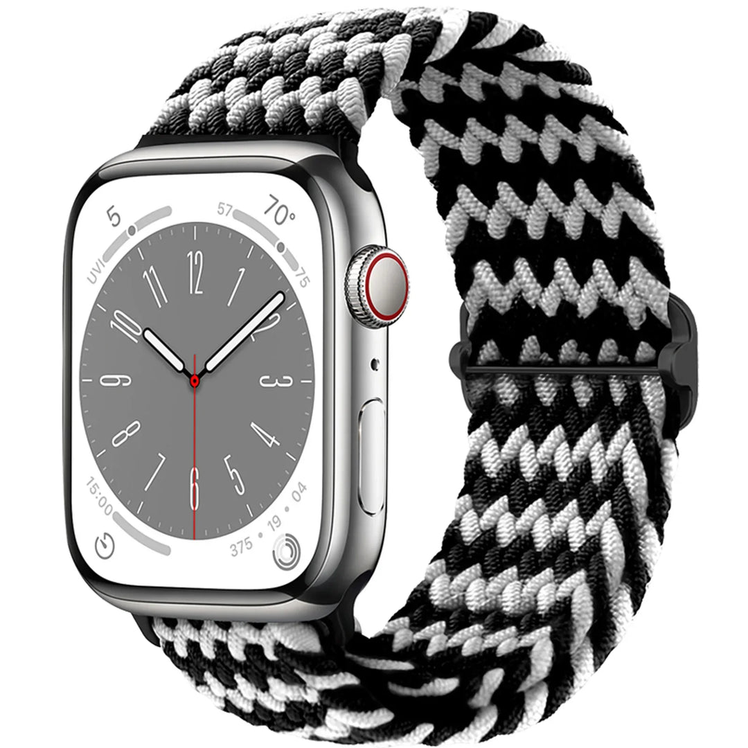 Apple Watch Braided Strap - Soft Elastic Nylon Band