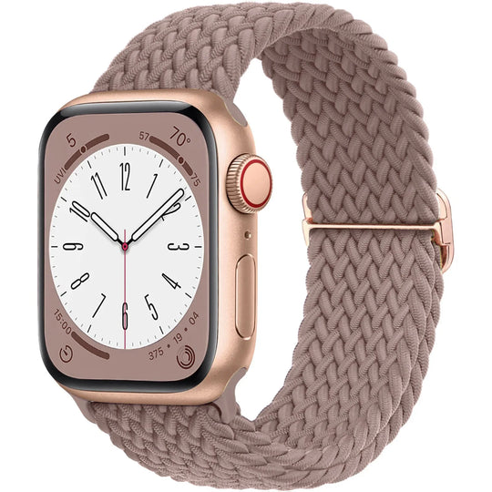 Apple Watch Braided Strap - Soft Elastic Nylon Band