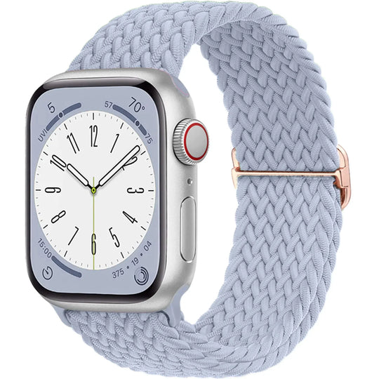 Apple Watch Braided Strap - Soft Elastic Nylon Band