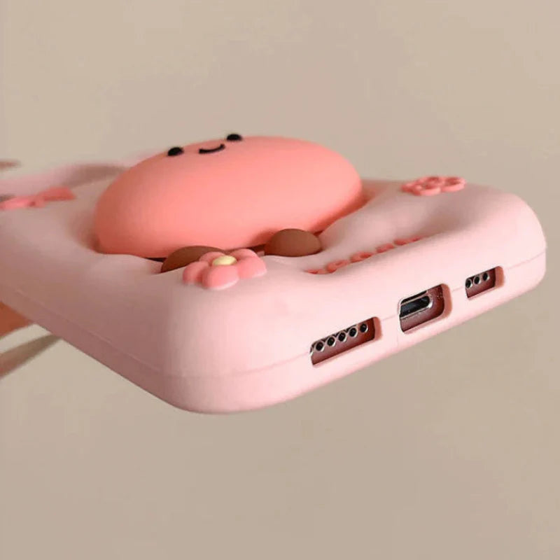 Kawaii Peach iPhone Case