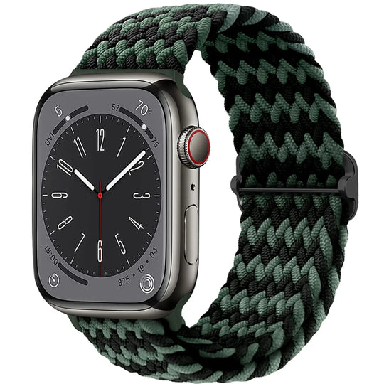 Apple Watch Braided Strap - Soft Elastic Nylon Band