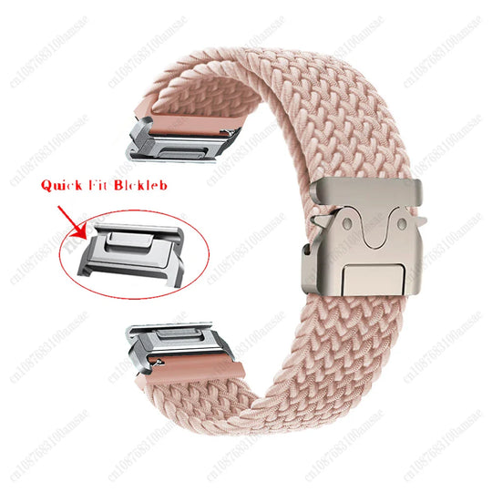 Garmin Braided Nylon Strap - Durable, Lightweight, Colorful