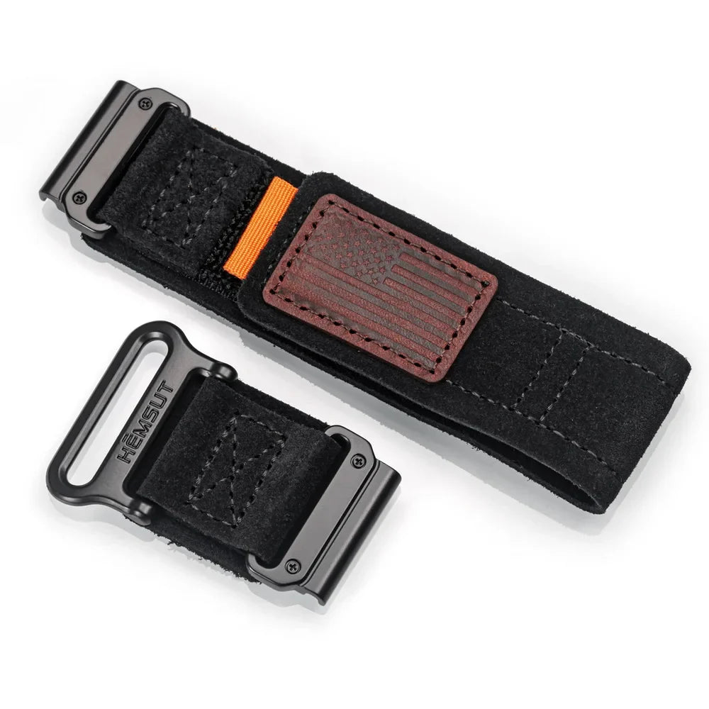 Leather Loop Velcro Garmin Straps - Quickfit
