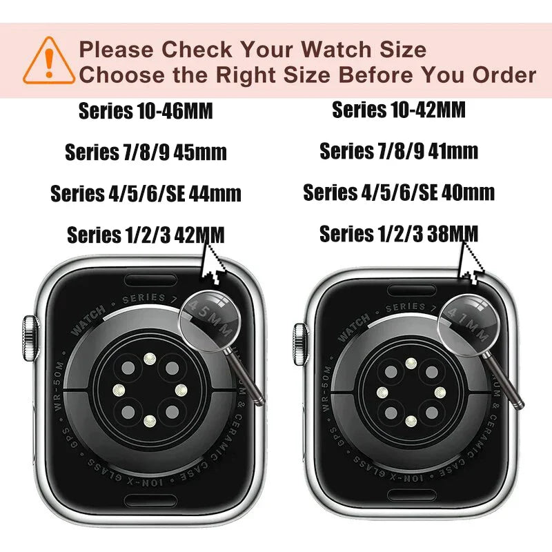 Apple Watch Genuine Leather Band - Classic Durable Strap