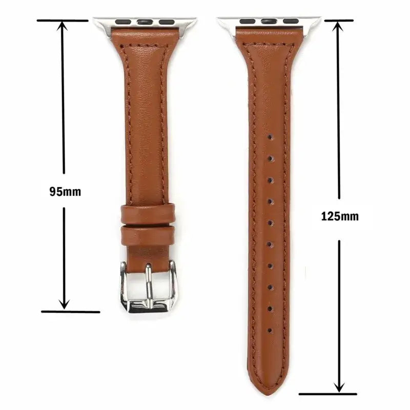 Apple Watch Leather Strap - Premium Quality, Stylish Design