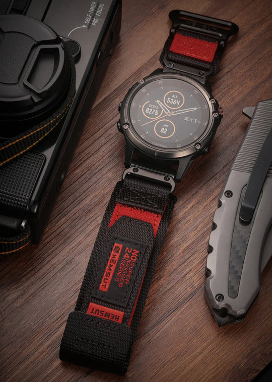 Garmin Nylon Band - Durable Military Sports Strap