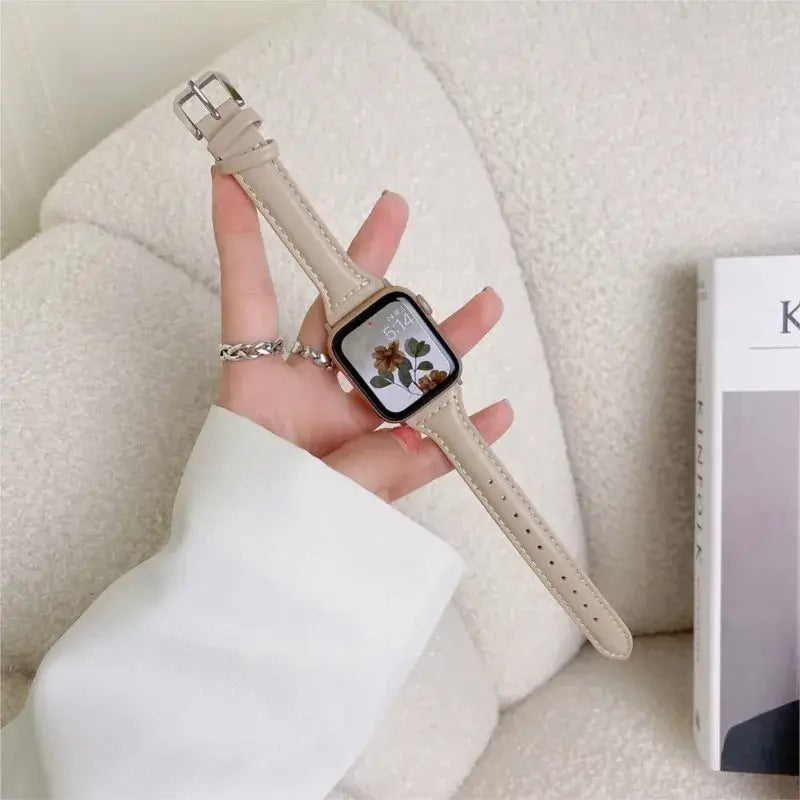 Apple Watch Leather Strap - Premium Quality, Stylish Design