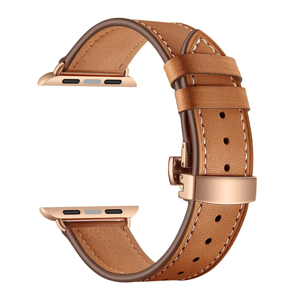 Apple Watch Leather Strap - Classic, Stylish, Comfortable
