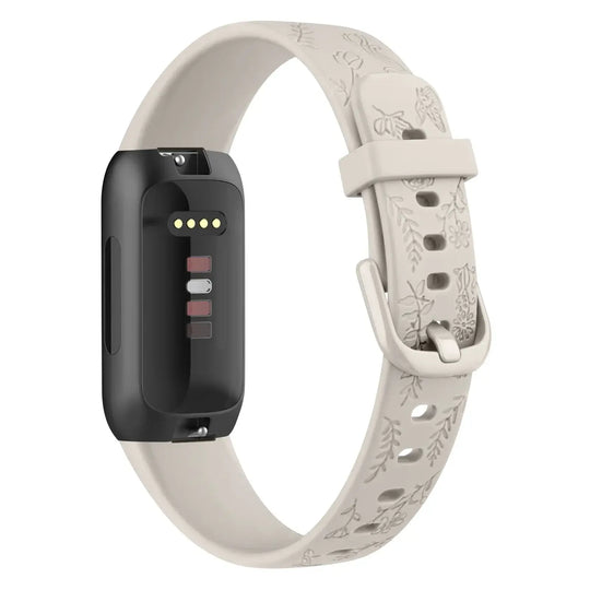 Fitbit Inspire 3 Silicone Band with Designs – Stylish Patterned Strap