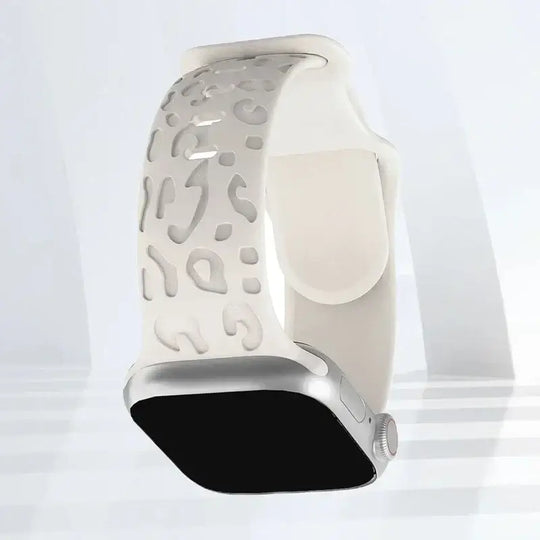 Apple Watch Silicone Strap - Stylish, Engraved Design