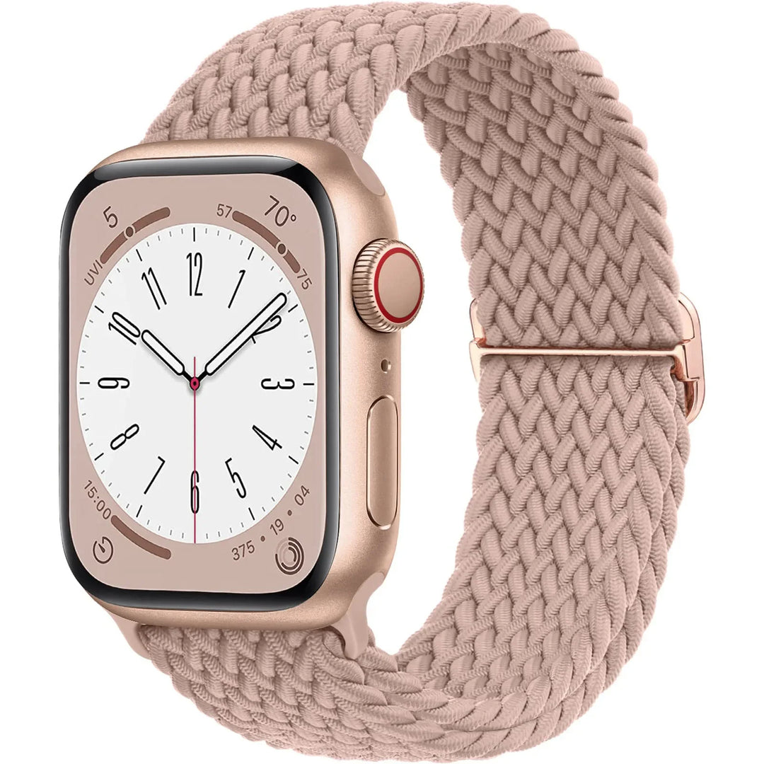 Apple Watch Braided Strap - Soft Elastic Nylon Band