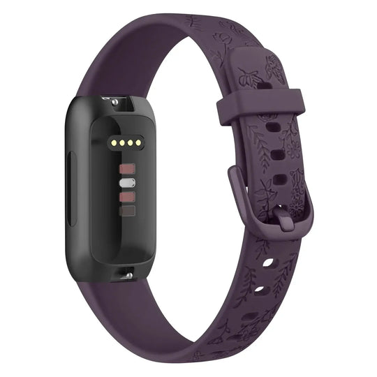 Fitbit Inspire 3 Silicone Band with Designs – Stylish Patterned Strap
