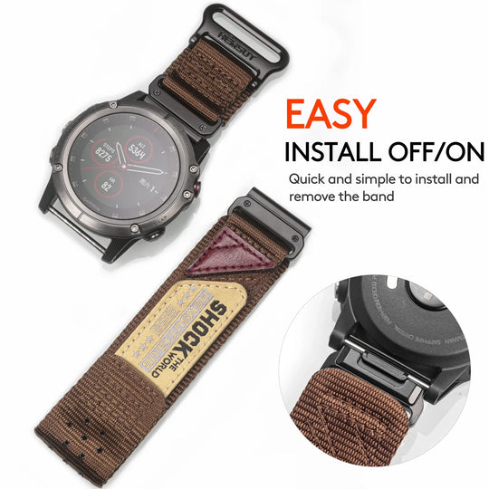 Garmin Nylon Band - Comfortable, Durable Strap