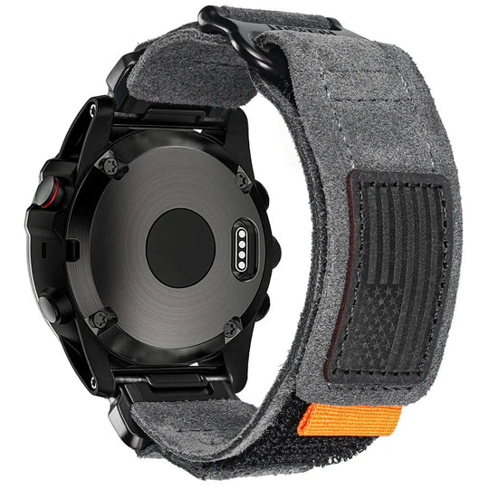 Leather Loop Velcro Garmin Straps - Quickfit