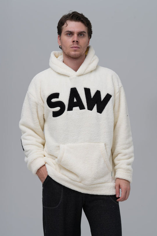 "SAW" Teddy Fleece Hoodie