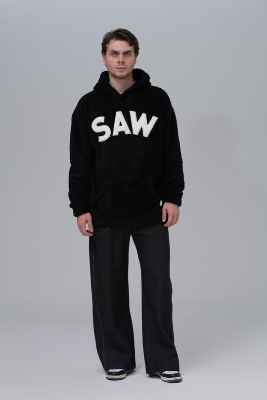 "SAW" Teddy Fleece Hoodie