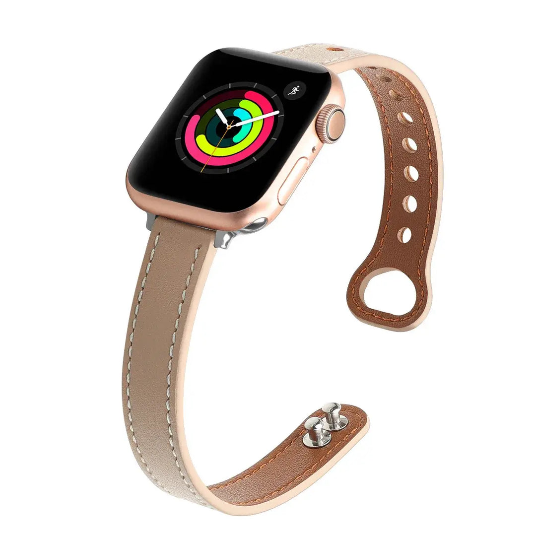 Apple Watch Leather Band - Elegant Durable Strap Options