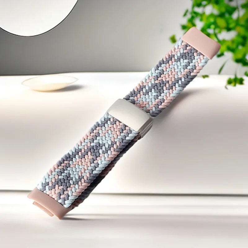 Fitbit Charge 5 6 Nylon Elastic Loop Band