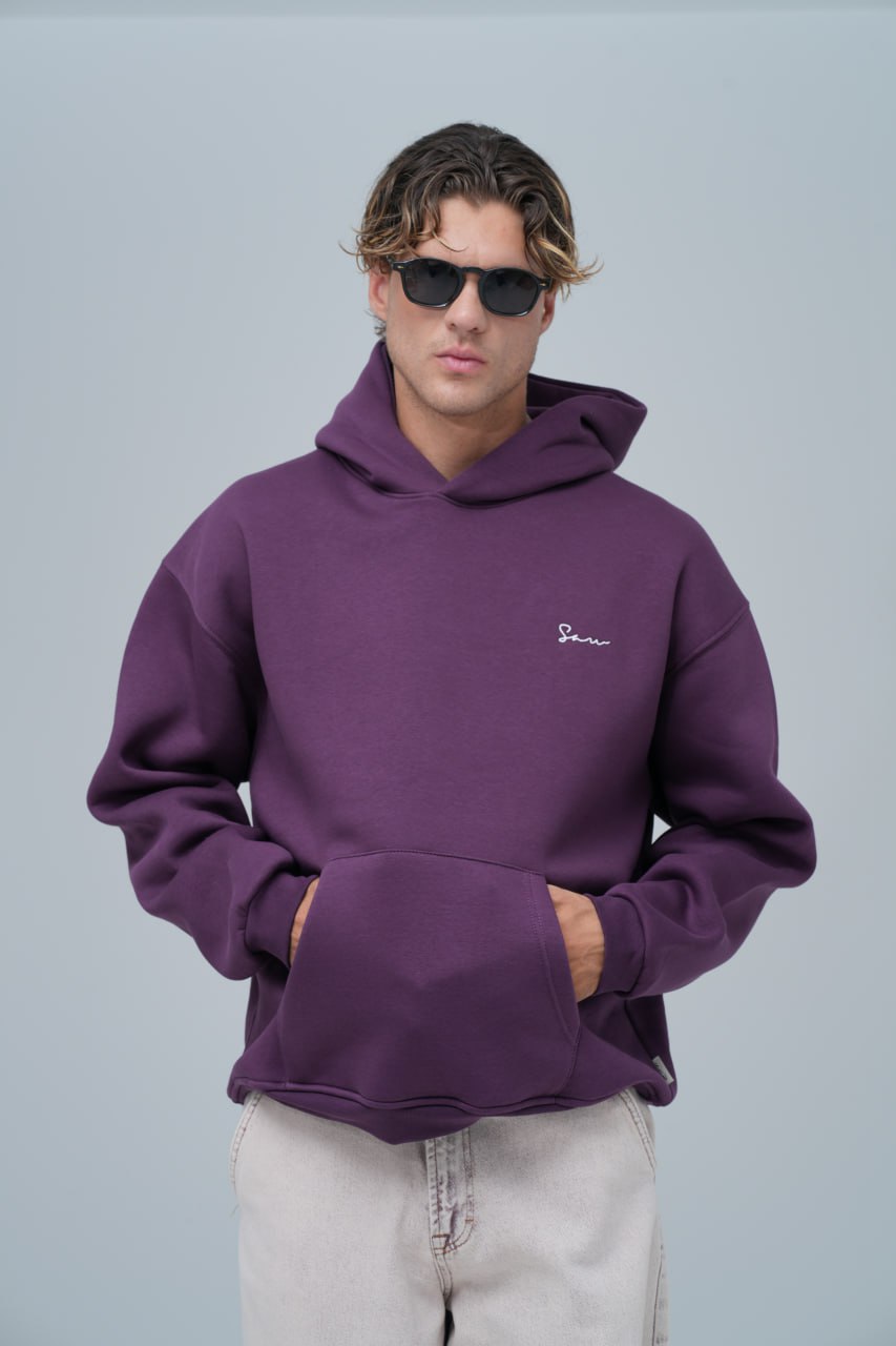 "Saw" Tapestry Appliqué Hoodie