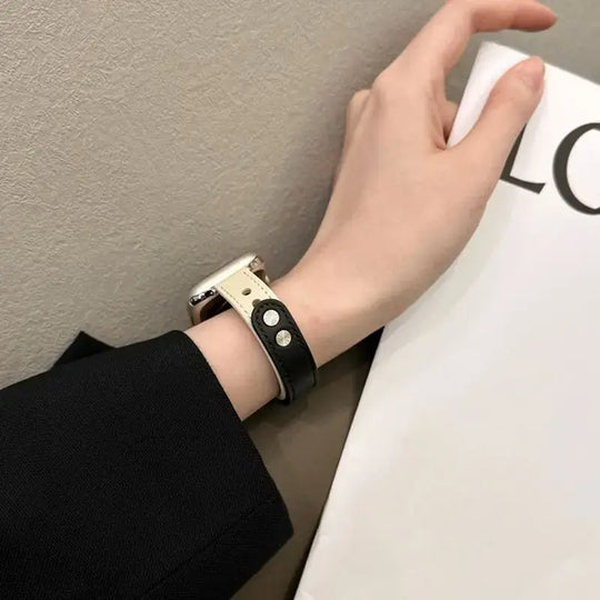 Apple Watch Leather Band - Elegant Durable Strap Options