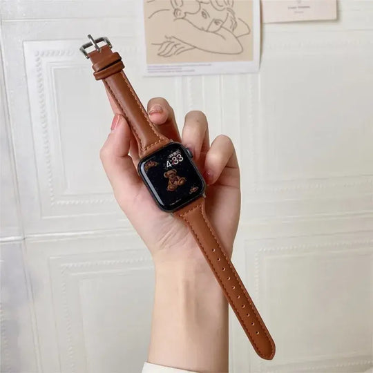 Apple Watch Leather Strap - Premium Quality, Stylish Design