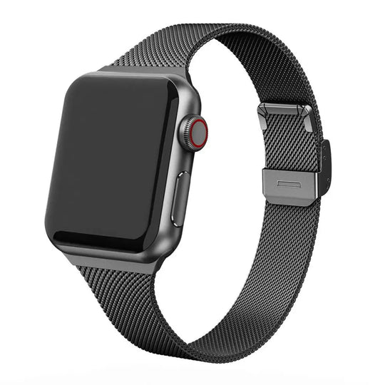 Apple Watch Milanese Band - Premium Metal Loop Strap