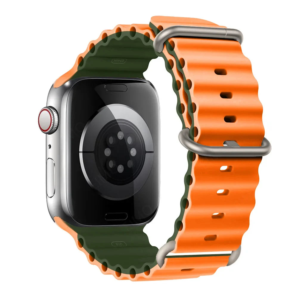 Apple Watch Silicone Strap - Waterproof and Breathable Band