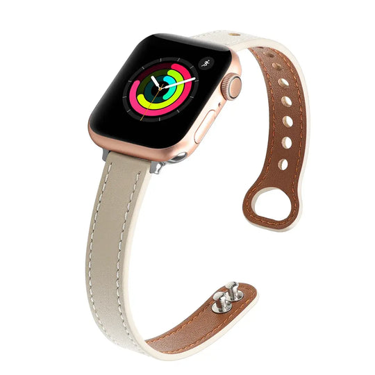 Apple Watch Leather Band - Elegant Durable Strap Options