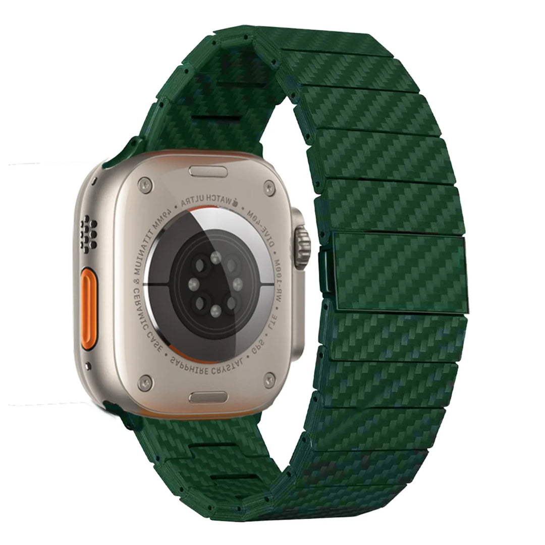 Apple Watch Carbon Fiber Strap - Sturdy, Sleek, Modern