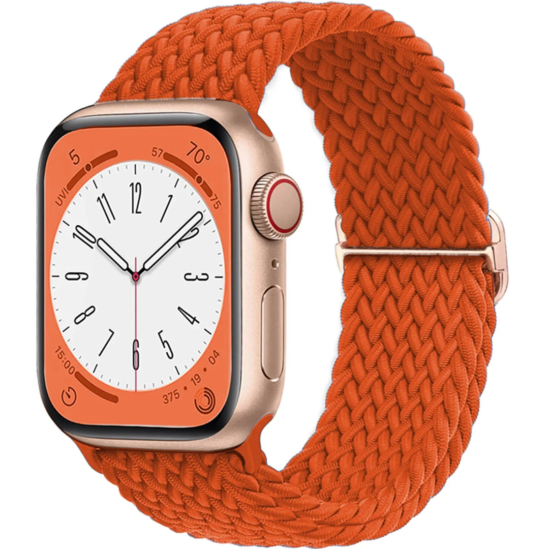 Apple Watch Braided Strap - Soft Elastic Nylon Band