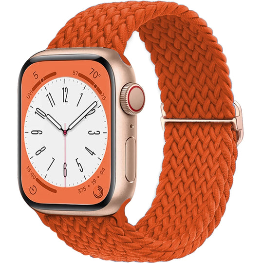 Apple Watch Braided Strap - Soft Elastic Nylon Band