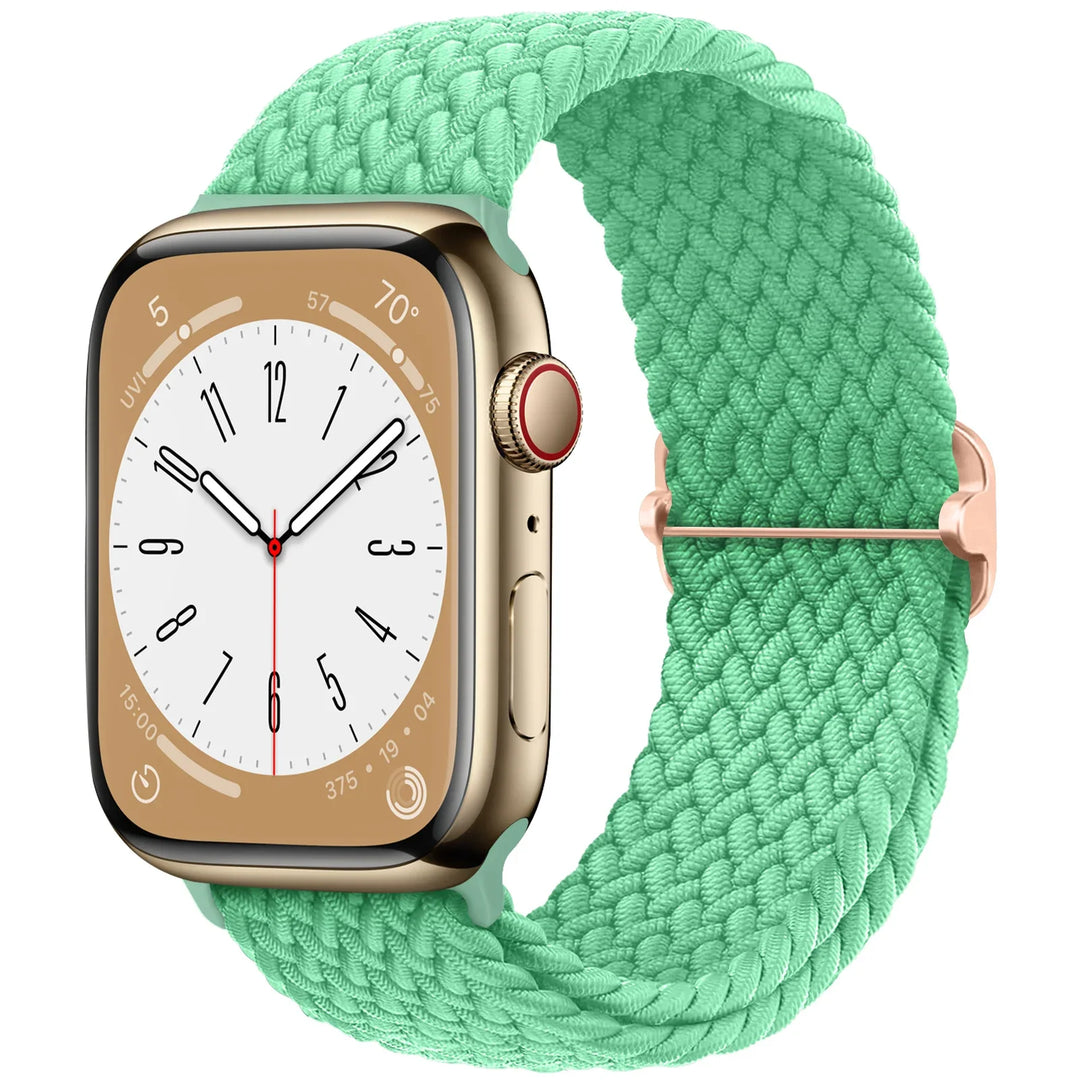 Apple Watch Braided Strap - Soft Elastic Nylon Band