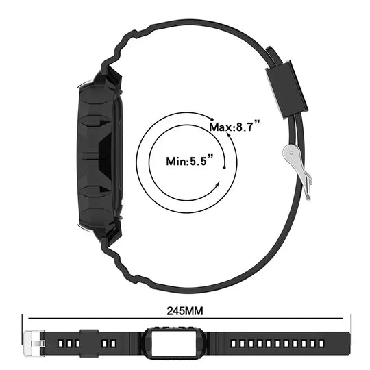 Fitbit Charge 5 6 Silicone Strap - Comfortable, Flexible