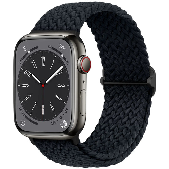 Apple Watch Braided Strap - Soft Elastic Nylon Band
