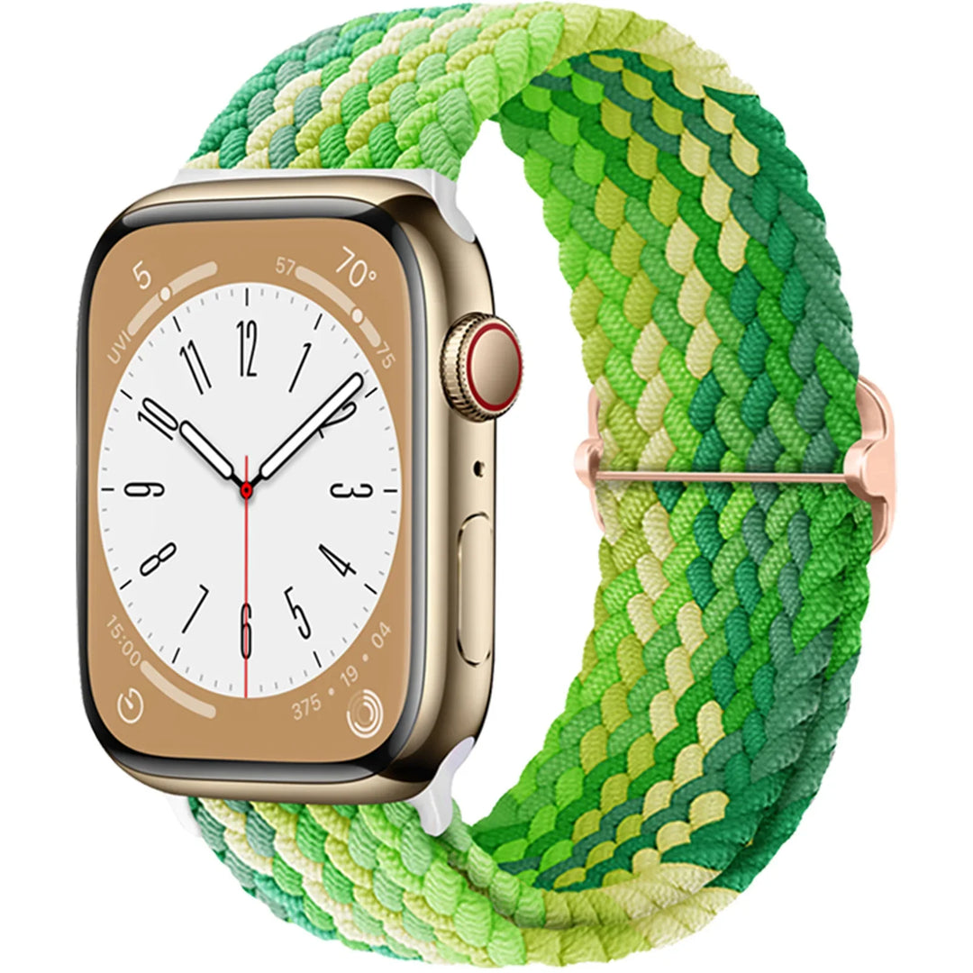 Apple Watch Braided Strap - Soft Elastic Nylon Band