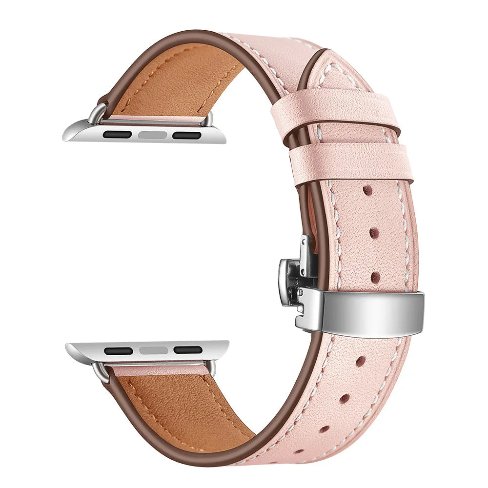 Apple Watch Leather Strap - Classic, Stylish, Comfortable