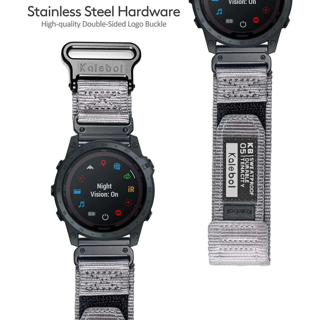 Durable Nylon Velcro Loop Garmin Bands - Quickfit