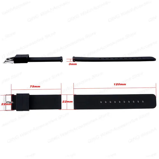 Huawei Silicone Strap - Soft, Comfortable, Versatile Design