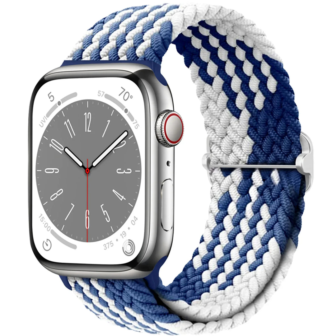 Apple Watch Braided Strap - Soft Elastic Nylon Band