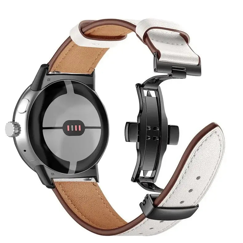 Genuine Leather Google Pixel Watch Band - Stylish & Durable