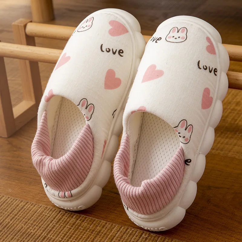 Breathable Cartoon Slippers for Women