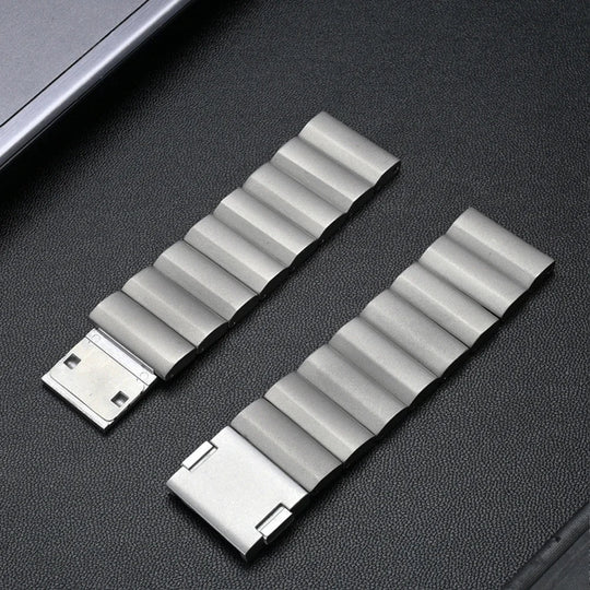 Garmin Titanium Strap - Magnetic, Durable, Stylish Design
