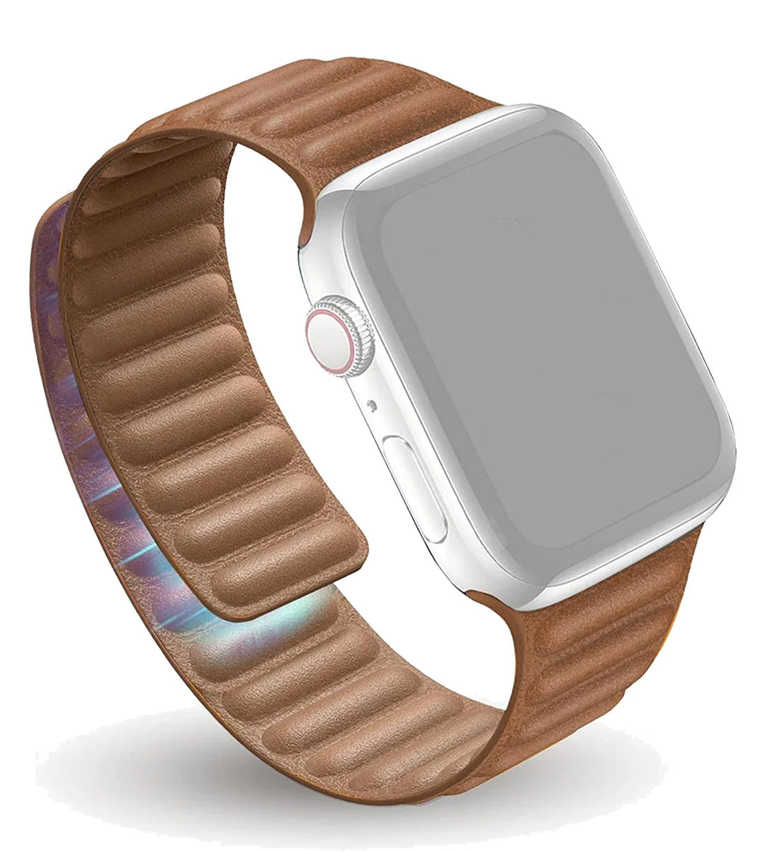 Apple Watch Leather Band - Premium Magnetic Loop Strap