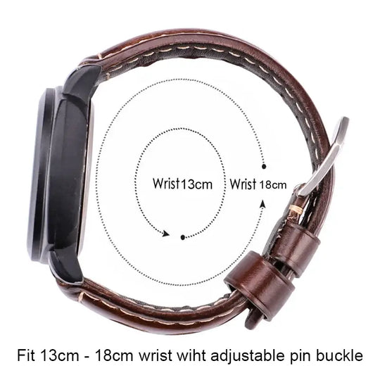 Huawei Leather Watch Band - Classic Stylish Genuine Design