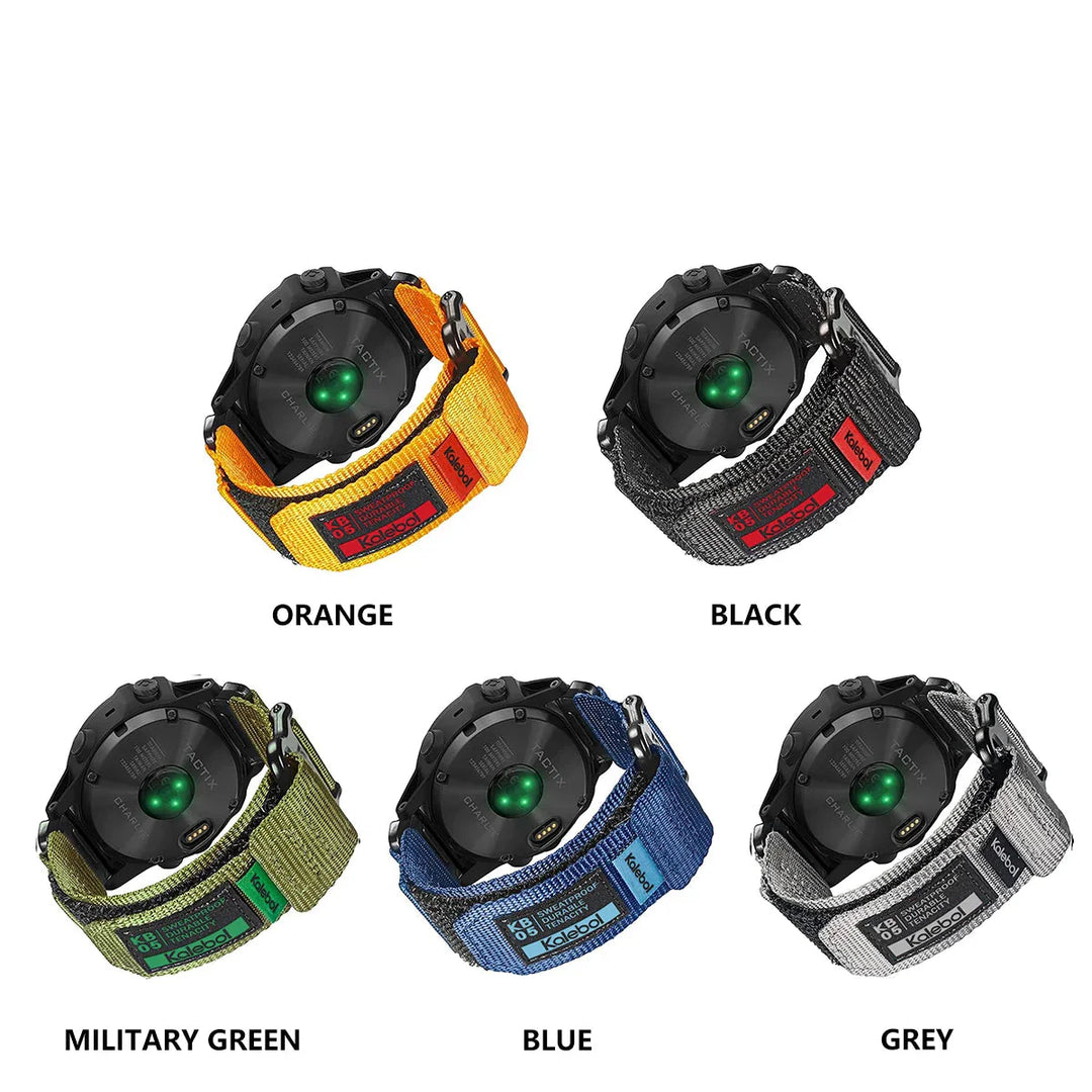 Durable Nylon Velcro Loop Garmin Bands - Quickfit